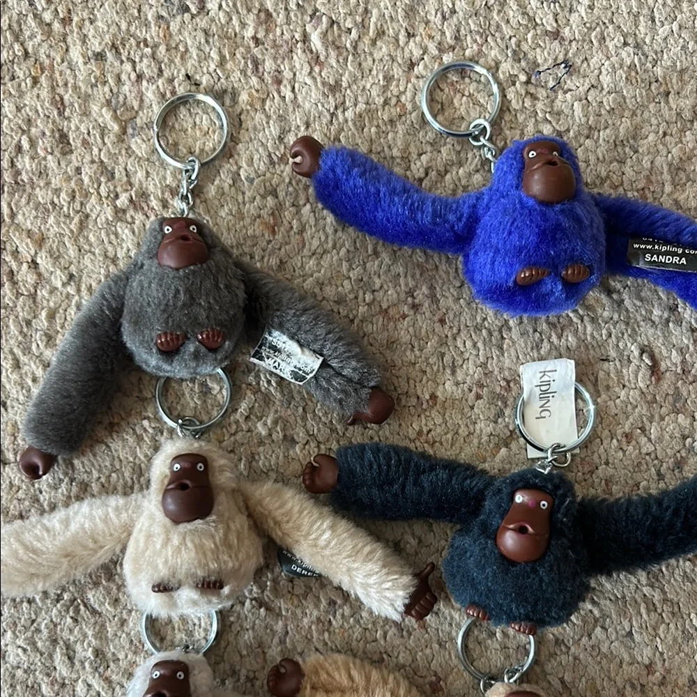 Kipling Monkey Keychain Set - Picture 2 of 8